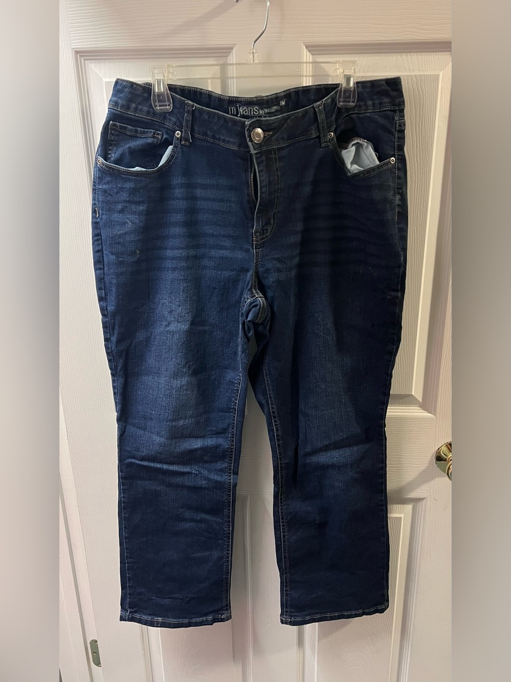 Maurice’s jeans mid-rise straight 18w